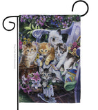 Purfect Gardening Buddies - Pets Nature Vertical Impressions Decorative Flags HG110047 Made In USA