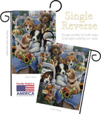 Beagle Happiness - Pets Nature Vertical Impressions Decorative Flags HG110150 Made In USA