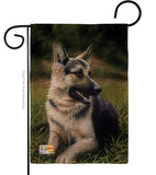 German Shepherd - Pets Nature Vertical Impressions Decorative Flags HG110051 Made In USA
