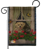 Faithfully Yours - Pets Nature Vertical Impressions Decorative Flags HG110056 Made In USA