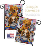 Sweet Ones - Pets Nature Vertical Impressions Decorative Flags HG110070 Made In USA