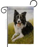 Border Collie - Pets Nature Vertical Impressions Decorative Flags HG110077 Made In USA