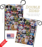 Working Paws - Pets Nature Vertical Impressions Decorative Flags HG110081 Made In USA