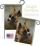 Boxer - Pets Nature Vertical Impressions Decorative Flags HG110091 Made In USA