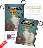 Doodle Brewing - Pets Nature Vertical Impressions Decorative Flags HG110112 Made In USA