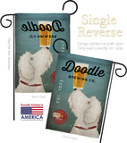 Doodle Brewing - Pets Nature Vertical Impressions Decorative Flags HG110112 Made In USA