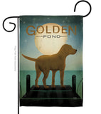 Golden Pond - Pets Nature Vertical Impressions Decorative Flags HG110135 Made In USA