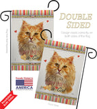 Furry Cat - Pets Nature Vertical Impressions Decorative Flags HG110078 Made In USA