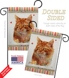 Tuxedo Cat - Pets Nature Vertical Impressions Decorative Flags HG110079 Made In USA