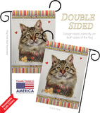 Siberian Happiness - Pets Nature Vertical Impressions Decorative Flags HG110219 Made In USA