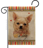 Apple Head Chihuahua Happiness - Pets Nature Vertical Impressions Decorative Flags HG110248 Made In USA