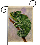 Chameleon - Pets Nature Vertical Impressions Decorative Flags HG110274 Made In USA