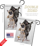 Shall we Dance - Pets Nature Vertical Impressions Decorative Flags HG137562 Made In USA