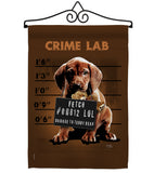 Crime Lab - Pets Nature Vertical Impressions Decorative Flags HG110002 Made In USA