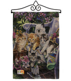 Purfect Gardening Buddies - Pets Nature Vertical Impressions Decorative Flags HG110047 Made In USA