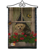 Faithfully Yours - Pets Nature Vertical Impressions Decorative Flags HG110056 Made In USA