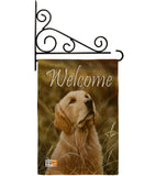 Yellow Lab - Pets Nature Vertical Impressions Decorative Flags HG110074 Made In USA