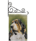 Basset Hound - Pets Nature Vertical Impressions Decorative Flags HG110090 Made In USA