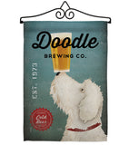 Doodle Brewing - Pets Nature Vertical Impressions Decorative Flags HG110112 Made In USA