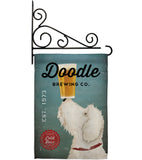 Doodle Brewing - Pets Nature Vertical Impressions Decorative Flags HG110112 Made In USA