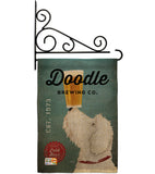 Doodle Brewing - Pets Nature Vertical Impressions Decorative Flags HG110112 Made In USA