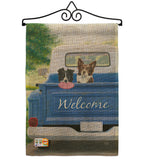 Play Day with Buddy - Pets Nature Vertical Impressions Decorative Flags HG110126 Made In USA