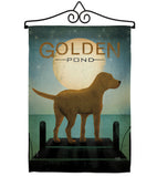 Golden Pond - Pets Nature Vertical Impressions Decorative Flags HG110135 Made In USA