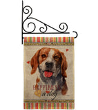 Beagle Happiness - Pets Nature Vertical Impressions Decorative Flags HG110150 Made In USA
