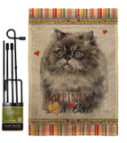 Himalayan Happiness - Pets Nature Vertical Impressions Decorative Flags HG110181 Made In USA