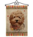 Shaggy Havanese Happiness - Pets Nature Vertical Impressions Decorative Flags HG110187 Made In USA