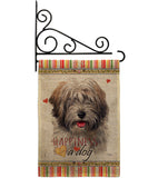 Tibetan Terrier Happiness - Pets Nature Vertical Impressions Decorative Flags HG110228 Made In USA