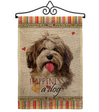 Havanese Cuban Happiness - Pets Nature Vertical Impressions Decorative Flags HG110239 Made In USA