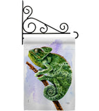 Chameleon - Pets Nature Vertical Impressions Decorative Flags HG110274 Made In USA