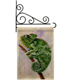 Chameleon - Pets Nature Vertical Impressions Decorative Flags HG110274 Made In USA