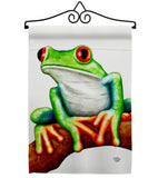 Tree Frog - Pets Nature Vertical Impressions Decorative Flags HG192657 Made In USA