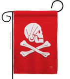 Henry Every - Pirate Coastal Vertical Impressions Decorative Flags HG107036 Made In USA