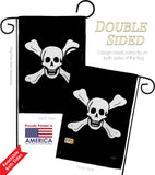 Richard Worley - Pirate Coastal Vertical Impressions Decorative Flags HG107038 Made In USA