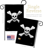 Richard Worley - Pirate Coastal Vertical Impressions Decorative Flags HG107038 Made In USA