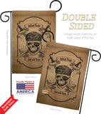 Instant Pirate - Pirate Coastal Vertical Impressions Decorative Flags HG107047 Made In USA