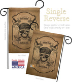 Instant Pirate - Pirate Coastal Vertical Impressions Decorative Flags HG107047 Made In USA