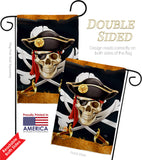 Pirate Life - Pirate Coastal Vertical Impressions Decorative Flags HG107068 Made In USA