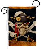 Pirate Life - Pirate Coastal Vertical Impressions Decorative Flags HG107068 Made In USA