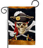 Pirate Life - Pirate Coastal Vertical Impressions Decorative Flags HG107068 Made In USA