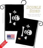 Pirate of Stede Bonnet - Pirate Coastal Impressions Decorative Flags HG141132 Made In USA