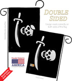 Early Bartholomew Roberts - Pirate Coastal Impressions Decorative Flags HG141193 Made In USA