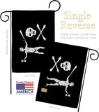 Pirate Captain Dulaien - Pirate Coastal Impressions Decorative Flags HG141196 Made In USA