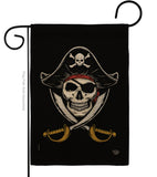 Pirates - Pirate Coastal Vertical Impressions Decorative Flags HG192305 Made In USA