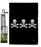 Christopher Condent's - Pirate Coastal Vertical Impressions Decorative Flags HG107033 Made In USA