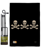 Christopher Condent's - Pirate Coastal Vertical Impressions Decorative Flags HG107033 Made In USA