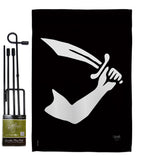 Thomas Tew - Pirate Coastal Vertical Impressions Decorative Flags HG107037 Made In USA